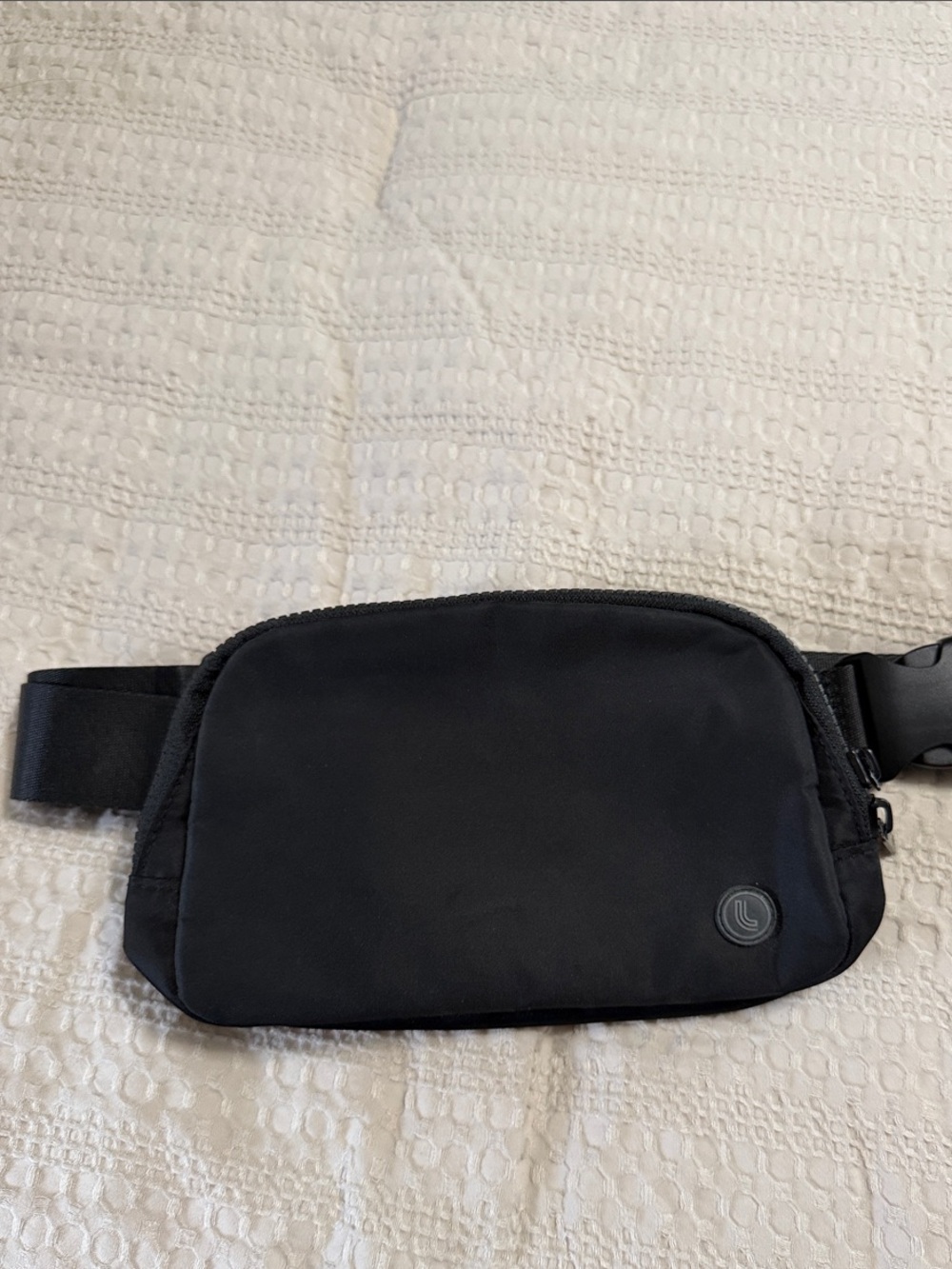 Black  Waist Pack Belt Bag - Casual Carry